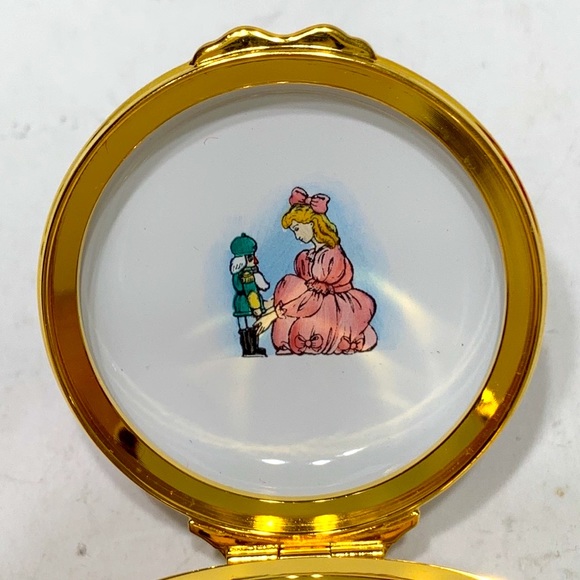 Halcyon Days Enamels Nutcracker Christmas 2001 trinket box - Picture 7 of 14
